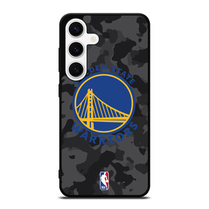 GOLDEN STATE WARRIORS BLACK CAMO Samsung Galaxy S24 Case Cover