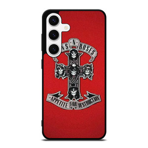 GUNS N ROSES ROCK BAND RED Samsung Galaxy S24 Case Cover GUNS N ROSES ROCK BAND RED Samsung Galaxy S24 Case Cover