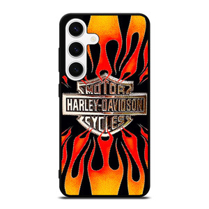 HARLAY DAVIDSON MOTOR FIRE LOGO Samsung Galaxy S24 Case Cover