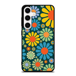 HIPPIE FLOWER PATTERN Samsung Galaxy S24 Case Cover HIPPIE FLOWER PATTERN Samsung Galaxy S24 Case Cover