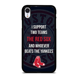 BOSTON RED SOX MLB BASEBALL BANTER FANS 2 iPhone XR Case Cover BOSTON RED SOX MLB BASEBALL BANTER FANS 2 iPhone XR Case Cover