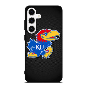 KANSAS JAYHAWKS LOGO CARBON Samsung Galaxy S24 Case Cover KANSAS JAYHAWKS LOGO CARBON Samsung Galaxy S24 Case Cover