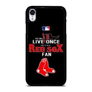 BOSTON RED SOX MLB BASEBALL FANS iPhone XR Case Cover