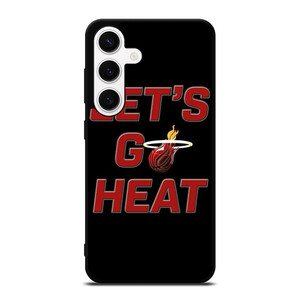 LETS GO MIAMI HEAT NBA BASKETBALL Samsung Galaxy S24 Case Cover