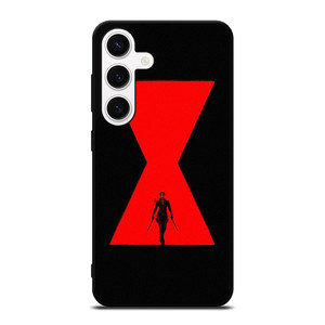 MARVEL BLACK WIDOW SYMBOL Samsung Galaxy S24 Case Cover