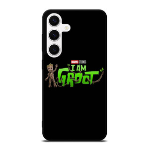 MARVEL I AM GROOT LOGO Samsung Galaxy S24 Case Cover