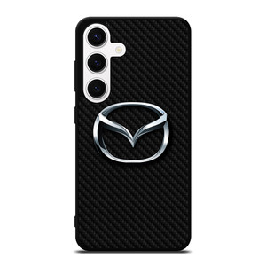 MAZDA MOTORS CARBON FIBER Samsung Galaxy S24 Case Cover