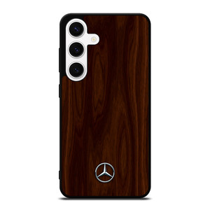 MERCEDES BENZ WOOD BROWN Samsung Galaxy S24 Case Cover