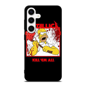METALLICA KILL EM ALL SIMPSONS Samsung Galaxy S24 Case Cover