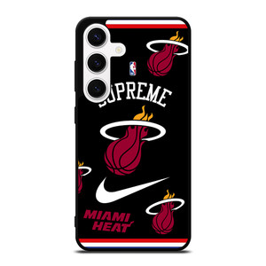 MIAMI HEAT NBA X SUPREME NIKE Samsung Galaxy S24 Case Cover