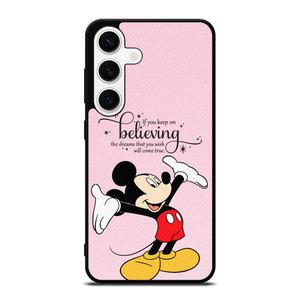 MICKEY MOUSE DISNEY QUOTES Samsung Galaxy S24 Case Cover