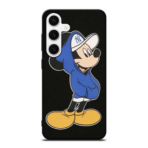 MICKEY MOUSE NEW YORK YANKEES CAP Samsung Galaxy S24 Case Cover