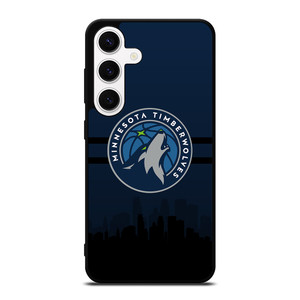MINNESOTA TIMBERWOLVES NBA SKYLINE Samsung Galaxy S24 Case Cover