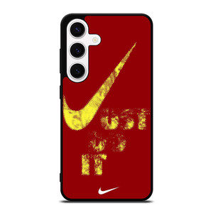 NIKE JUST DO IT RED HALFTONE Samsung Galaxy S24 Case Cover