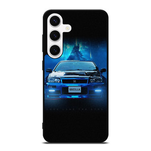 NISSAN GTR GODZILLA BLUE Samsung Galaxy S24 Case Cover