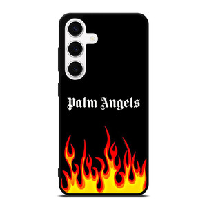 PALM ANGELS GRAFFITI FLAMES Samsung Galaxy S24 Case Cover