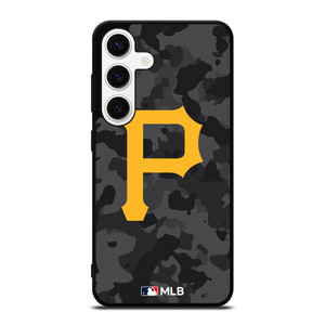 PITTSBURGH PIRATES BASEBALL BLACK CAMO Samsung Galaxy S24 Case Cover