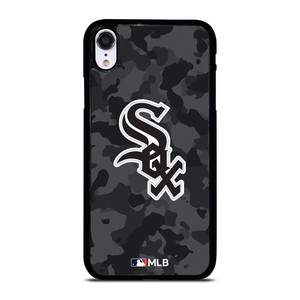 CHICAGO WHITE SOX BASEBALL BLACK CAMO iPhone XR Case Cover