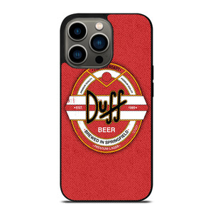 DUFF BEER THE SIMPSONS LOGO 2 iPhone 13 Pro Case Cover