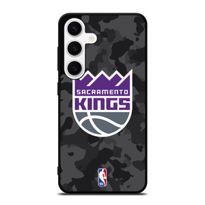 SACRAMENTO KINGS BLACK CAMO Samsung Galaxy S24 Case Cover
