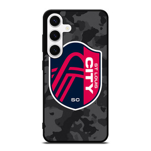 SAINT LOUIS CITY MLS BLACK CAMO Samsung Galaxy S24 Case Cover