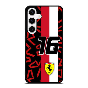 SCUDERIA FERRARI CHARLES LECLERC F1 FORMULA ONE Samsung Galaxy S24 Case Cover