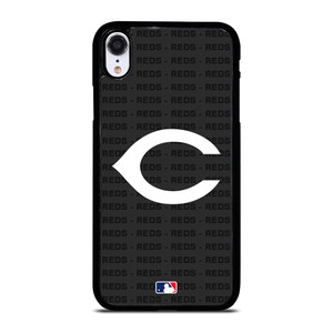 CINCINNATI REDS BASEBALL BLACK iPhone XR Case Cover