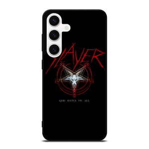 SLAYER ROCK BAND GOD HATES US ALL Samsung Galaxy S24 Case Cover