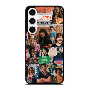 STRANGER THINGS AESTHETIC COLLAGE Samsung Galaxy S24 Case Cover