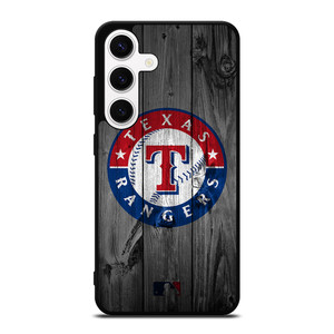 TEXAS RANGERS BASEBALL MLB WOOD LOGO Samsung Galaxy S24 Case Cover