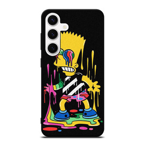 THE SIMPSONS TRIPPY ART Samsung Galaxy S24 Case Cover THE SIMPSONS TRIPPY ART Samsung Galaxy S24 Case Cover