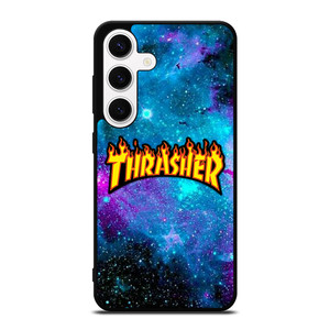 THRASHER SKATEBOARD NEBULA Samsung Galaxy S24 Case Cover