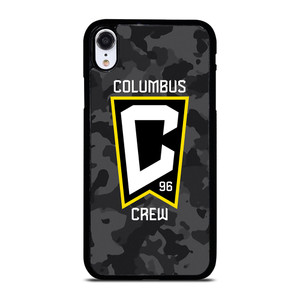COLUMBUS CREW MLS BLACK CAMO iPhone XR Case Cover COLUMBUS CREW MLS BLACK CAMO iPhone XR Case Cover