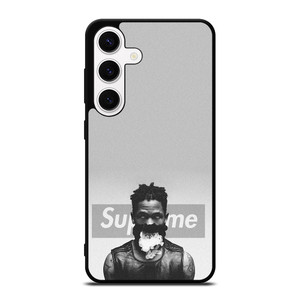 TRAVIS SCOTT SUPREME BLACK WHITE Samsung Galaxy S24 Case Cover
