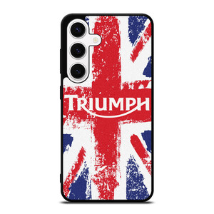 TRIUMPH MOTORCYCLES UNION JACK Samsung Galaxy S24 Case Cover TRIUMPH MOTORCYCLES UNION JACK Samsung Galaxy S24 Case Cover