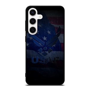 USAF UNITED STATES AIR FORCES LOGO Samsung Galaxy S24 Case Cover USAF UNITED STATES AIR FORCES LOGO Samsung Galaxy S24 Case Cover