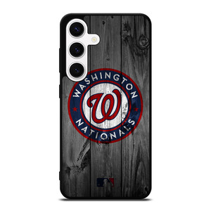WASHINGTON NATIONALS BASEBALL MLB WOOD LOGO Samsung Galaxy S24 Case Cover