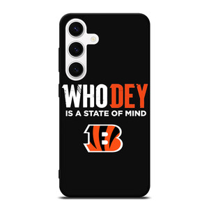 WHO DEY CINCINNATI BENGALS NFL Samsung Galaxy S24 Case Cover WHO DEY CINCINNATI BENGALS NFL Samsung Galaxy S24 Case Cover