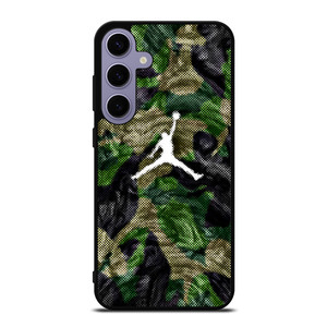 AIR JORDAN GREEN CAMO Samsung Galaxy S24 Plus Case Cover