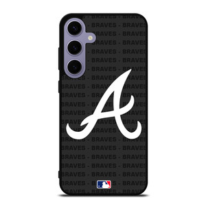 ATLANTA BRAVES BASEBALL BLACK Samsung Galaxy S24 Plus Case Cover ATLANTA BRAVES BASEBALL BLACK Samsung Galaxy S24 Plus Case Cover