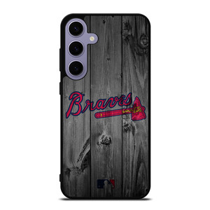 ATLANTA BRAVES BASEBALL MLB WOOD LOGO Samsung Galaxy S24 Plus Case Cover ATLANTA BRAVES BASEBALL MLB WOOD LOGO Samsung Galaxy S24 Plus Case Cover