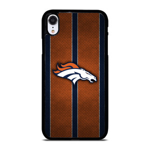DENVER BRONCOS NFL METAL STRIPE iPhone XR Case Cover