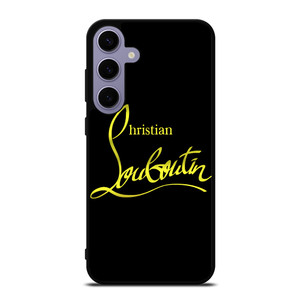 CHRISTIAN LOUBOUTIN GOLD LOGO Samsung Galaxy S24 Plus Case Cover CHRISTIAN LOUBOUTIN GOLD LOGO Samsung Galaxy S24 Plus Case Cover