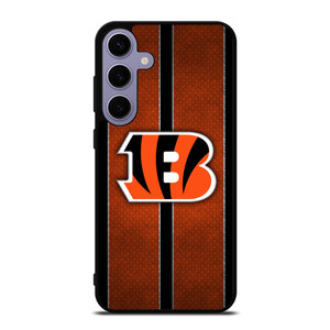 CINCINNATI BENGALS NFL METAL STRIPE Samsung Galaxy S24 Plus Case Cover CINCINNATI BENGALS NFL METAL STRIPE Samsung Galaxy S24 Plus Case Cover