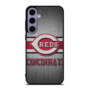 CINCINNATI RED MLB BASEBALL METAL Samsung Galaxy S24 Plus Case Cover