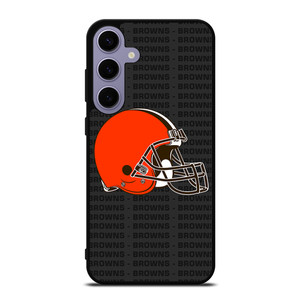 CLEVELAND BROWNS FOOTBALL TEXT Samsung Galaxy S24 Plus Case Cover