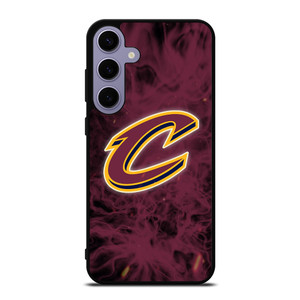 CLEVELAND CAVALIERS BASKETBALL NBA FIRE Samsung Galaxy S24 Plus Case Cover