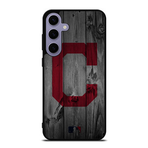 CLEVELAND GUARDIANS BASEBALL MLB WOOD LOGO Samsung Galaxy S24 Plus Case Cover