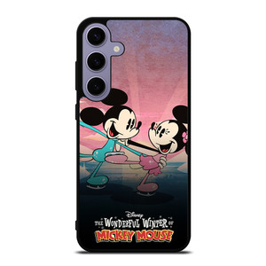 DISNEY WONDERFUL WINTER MICKEY MOUSE Samsung Galaxy S24 Plus Case Cover