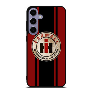 FARMALL INTERNATIONAL HARVESTER BADGE STRIPE Samsung Galaxy S24 Plus Case Cover